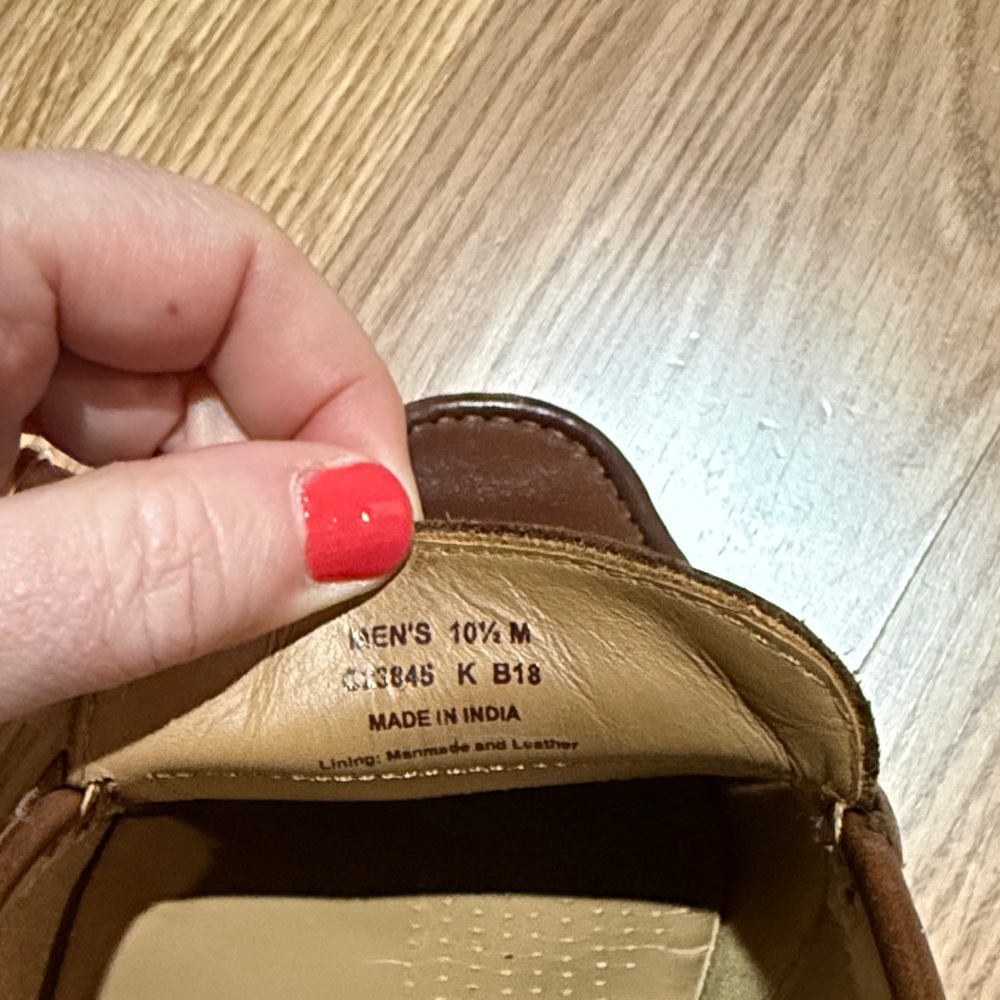 Cole Haan Classic Brown Leather Loafers - Picture 4 of 5